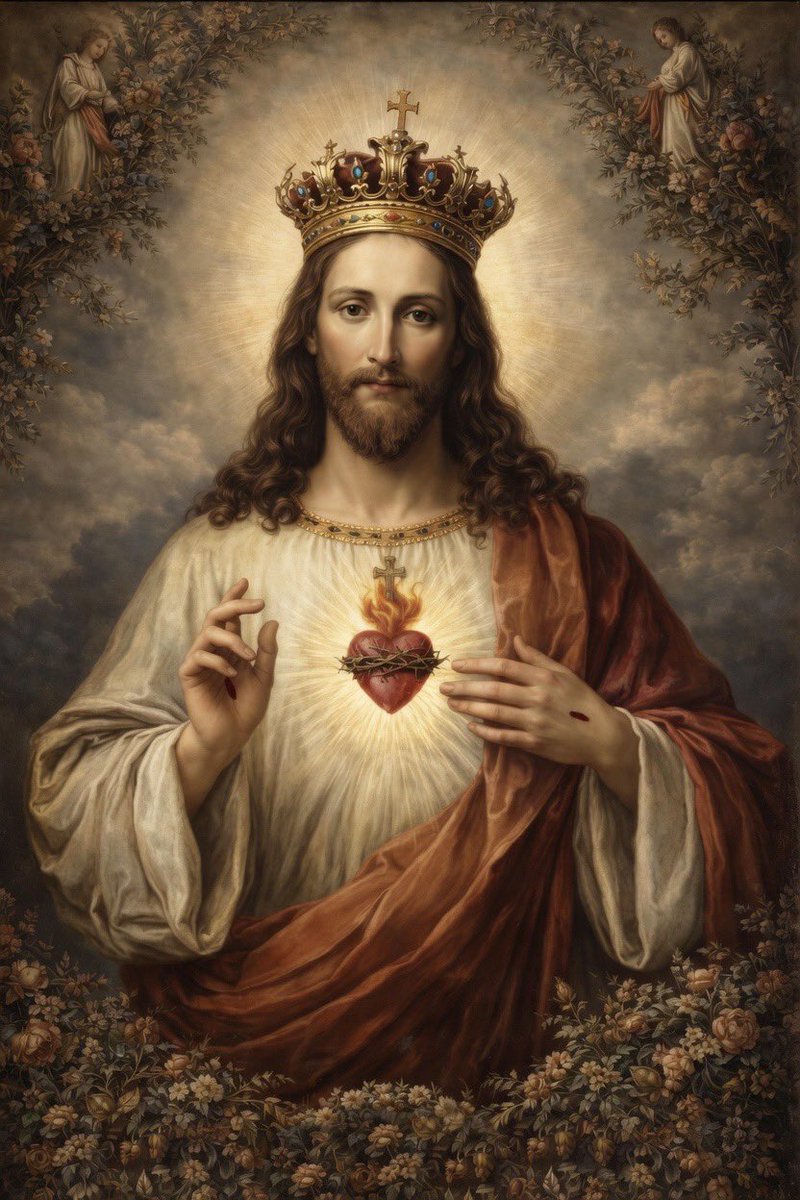 GrainneMcD92925's tweet photo. June is dedicated to the Sacred Heart of Jesus ❤️ https://t.co/4Qy2Gj61Xk