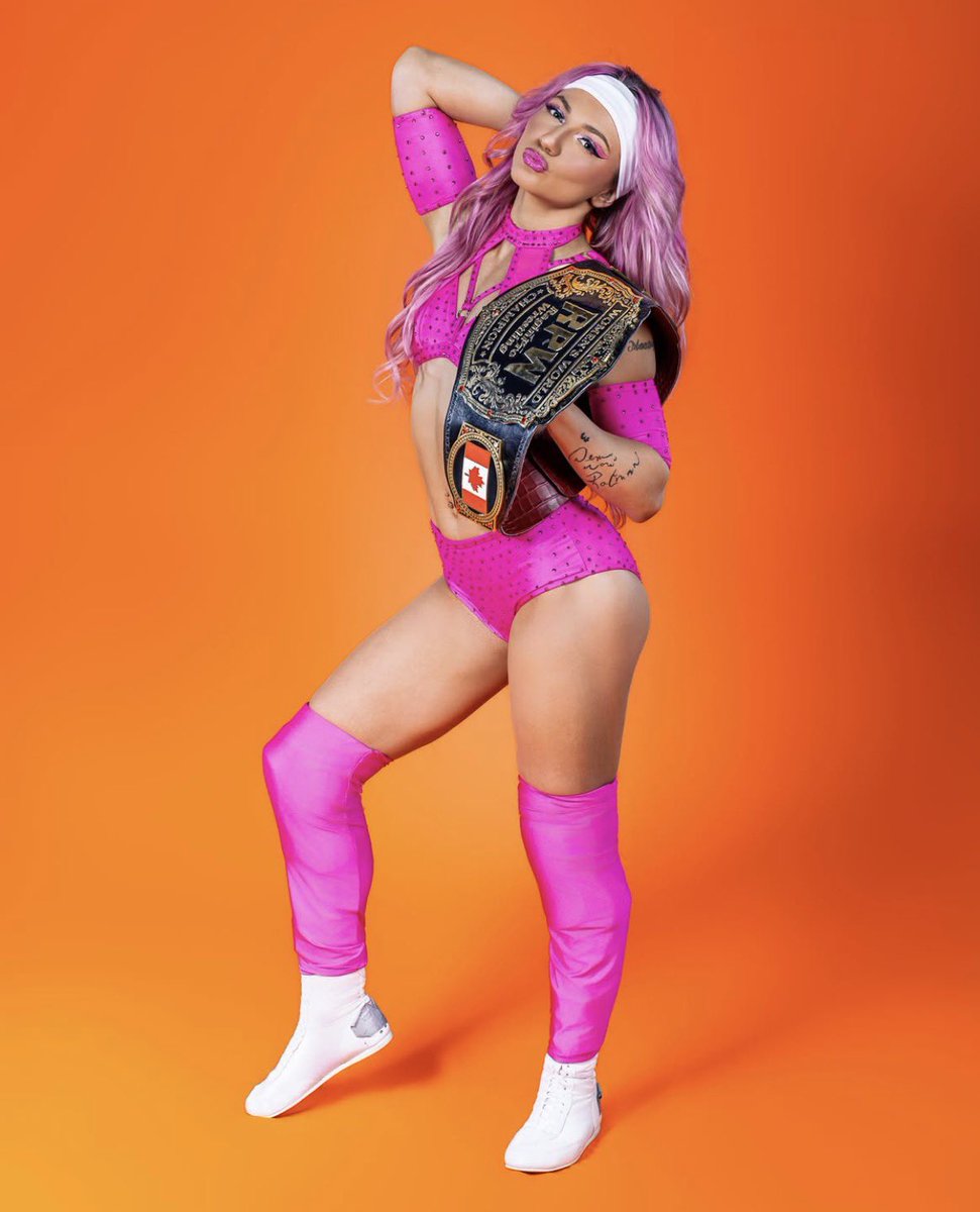 _pinky_montoya's tweet photo. AND NEW!!!! RPW women’s champion!! Pinky’s here to stay babyyyyy🩷🎀😝 https://t.co/gyYRINGOkm