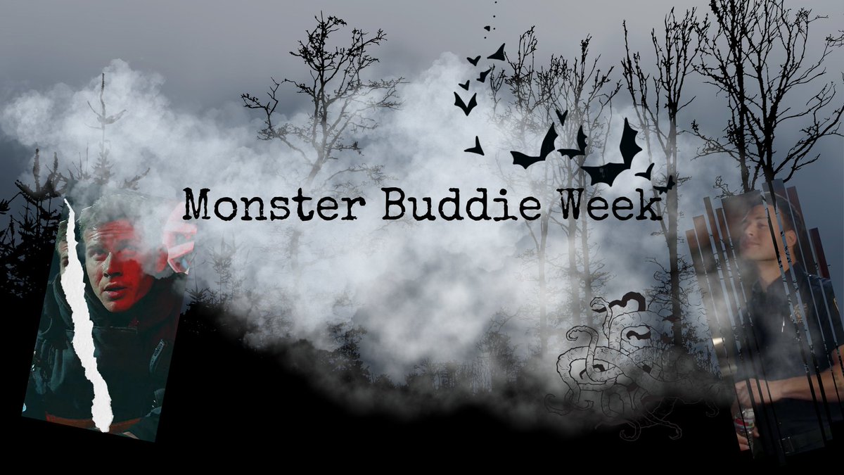 monsterbuddie26's tweet photo. Welcome all Monster lovers to Monster Buddie Week 2026!

🖤Oct 26th to Nov 1st
🖤Buddie - Bottom Buck/Top Eddie only
🖤Intro, rules and FAQ on June 15th
🖤Prompt list on June 20th

Ao3 Collection: https://t.co/ODWjfrPid9 https://t.co/amJMXX1ZAN