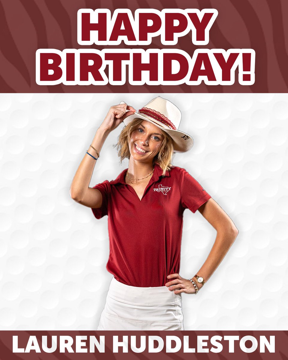 TrinityUGolf's tweet photo. Happy Birthday, Lauren! https://t.co/MUJrT1QrNM