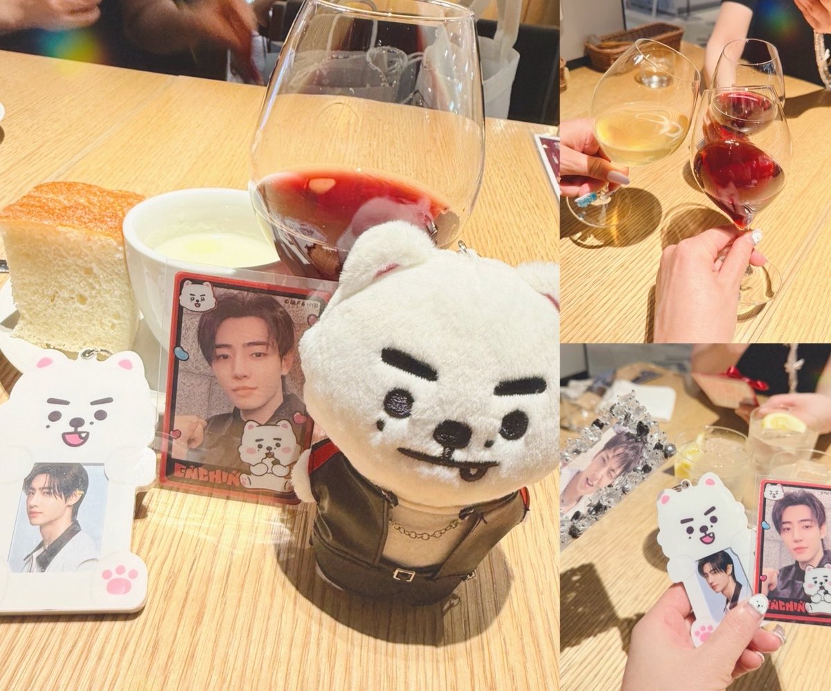 TeamSunghoonAoi's tweet photo. エンチン連れてお出かけ🍷✨ https://t.co/TAvbteDjiL
