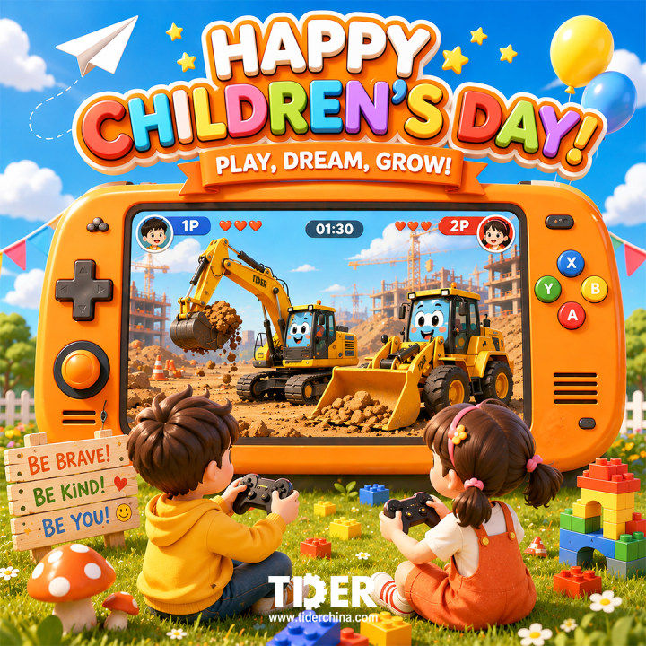 tdergroups's tweet photo. Every big dream starts with play.
Happy Children's Day 🎮

#tiderchina #forklift #happychildrensday #GlobalTrade #machinery #engineering #manufacturer #ChineseFactory #InternationalTrade https://t.co/lrwAOQXKuv