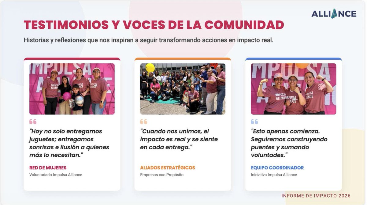enmerka's tweet photo. Más de 2,000 juguetes entregados.

6 instituciones beneficiadas.

Una ludoteca impulsada mediante colaboración público-privada.

Los números importan.

Pero hay algo que no aparece en los reportes.

Las sonrisas.
La esperanza.
La sensación de que alguien sí se tomó el tiempo de actuar.
Ese es el tipo de impacto que buscamos construir.
#ImpulsaAlliance