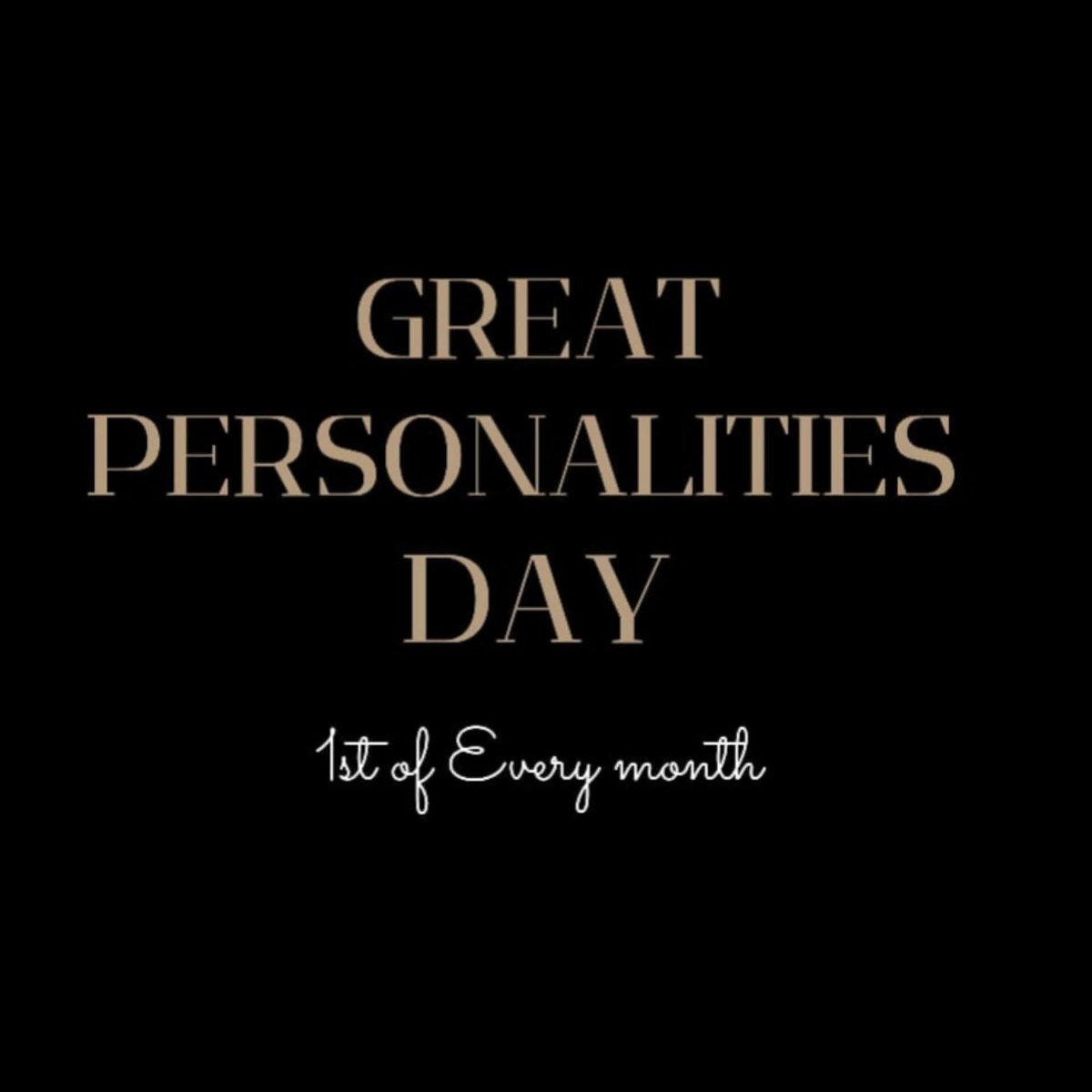 GreatnessologyS's tweet photo. Today is #GreatPersonalitiesDay!

Great Personalities Day reminds us of the NEED to live a BLAMELESS life marked by selflessness, service to humanity, cooperation, and sincerity in our RELATIONSHIPS with others.

It is a day we CHOOSE to intentionally ABANDON our greedy, https://t.co/NwKOKSYBUi