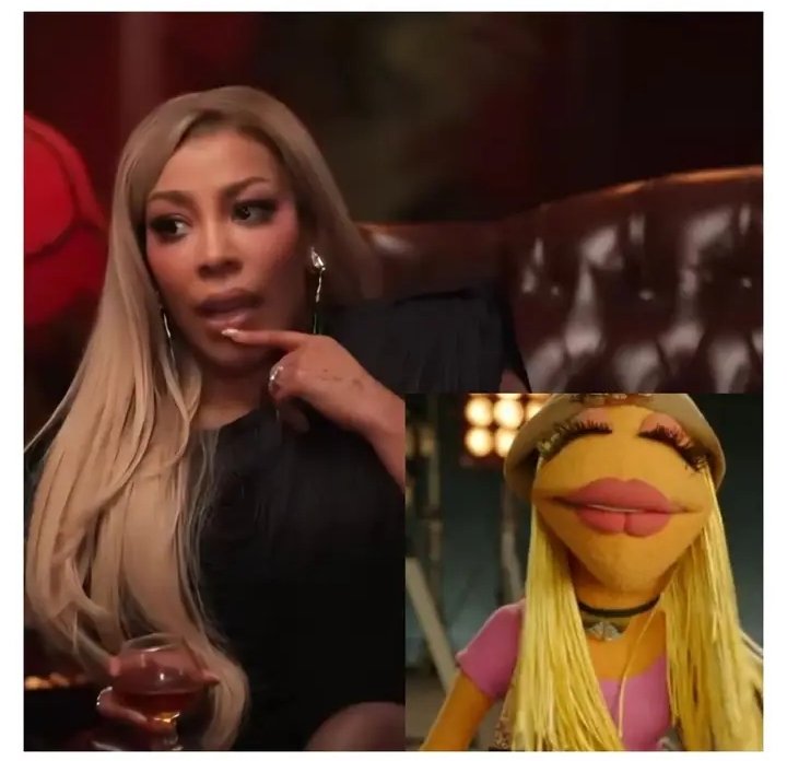 Wonder_BoySA's tweet photo. This botched leaky smelling biatch talks about people's appearance all the time she feels insecure. Over there looking like the Muppet's mother!!!  

She been trying to read Drew but the reads fall flat on the floor like her fake ass that melted with her brain

#RHOA https://t.co/Ig65Rb50Oo