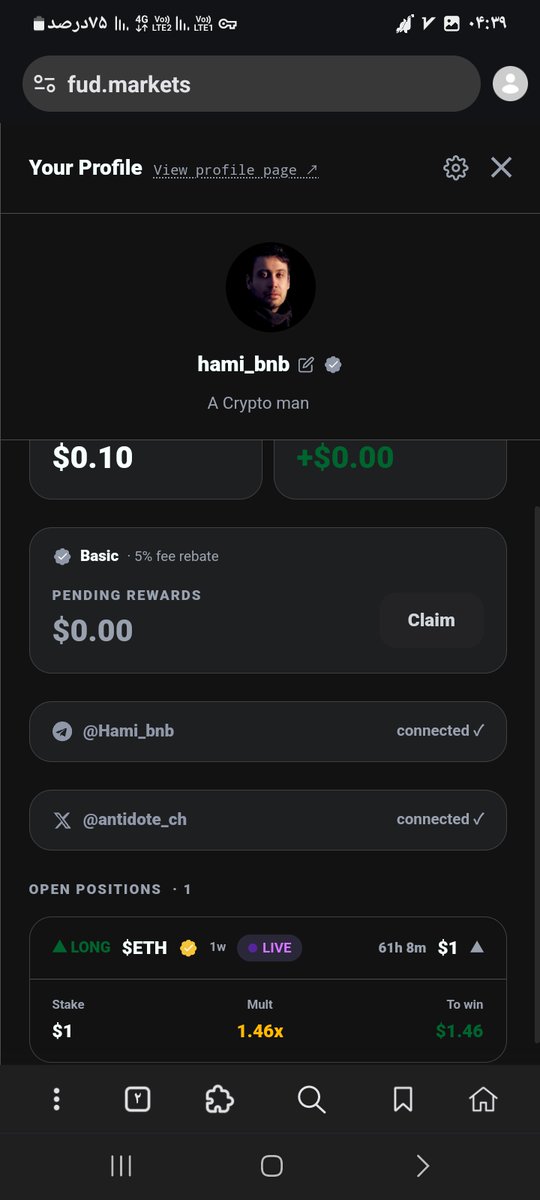 Antidote_Ch's tweet photo. FUD Markets and GenLayer are two of the more interesting emerging projects in the current onchain prediction and social trading space. After looking at the platform and the overall concept, the biggest strength of @FUDmarkets is that it understands internet culture https://t.co/DaAbakyd81
