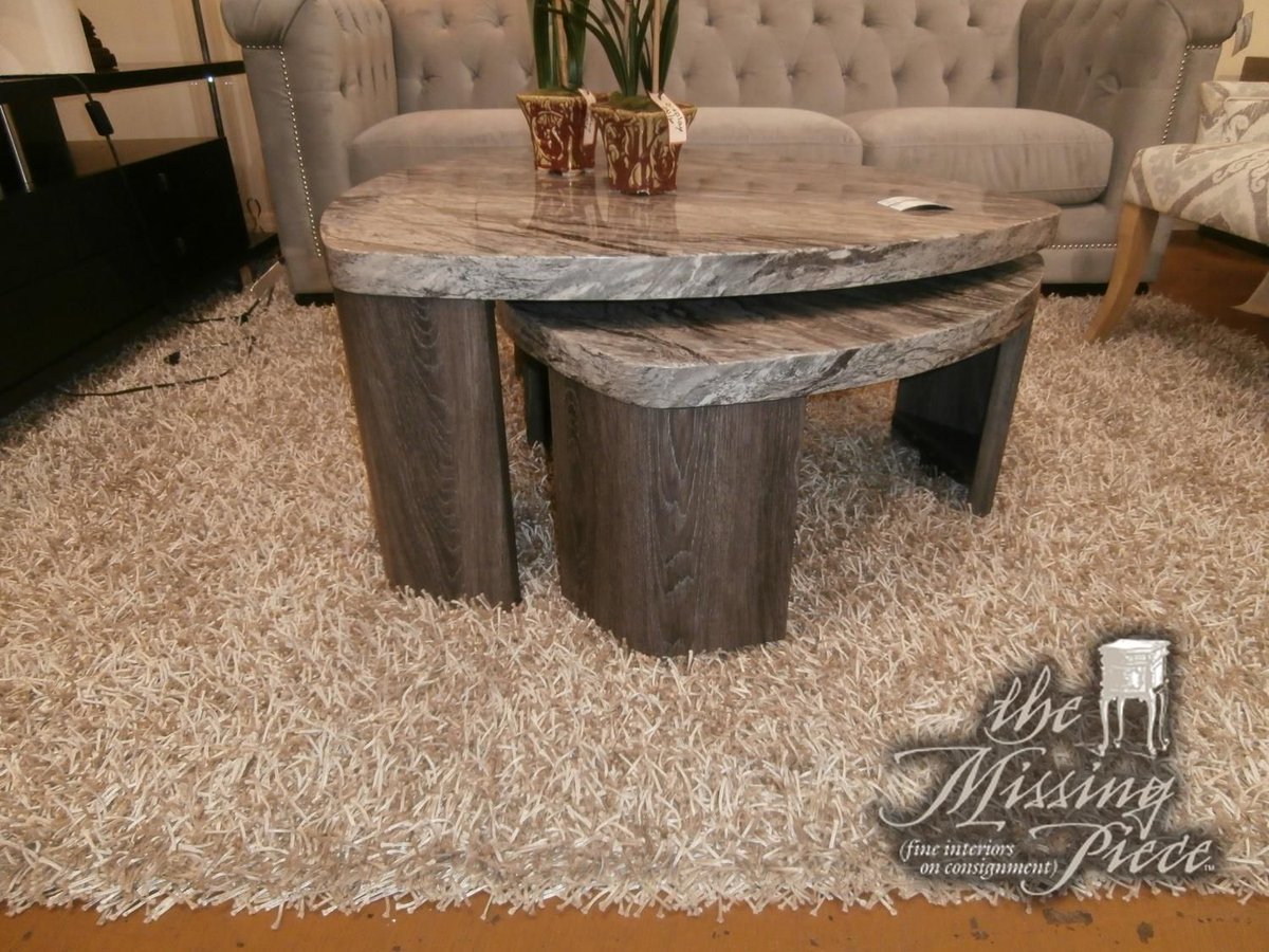 ConsignmentTMP's tweet photo. Enhance your living room with the Surmour stacked coffee table. A modern and functional centerpiece that combines contemporary style with smart storage solutions. Measures 39"W,39"D,18"H in grey.  

Click here for pricing and availability ➡ https://t.co/j8FyHUm0d0 https://t.co/mfWcOIl0Ls
