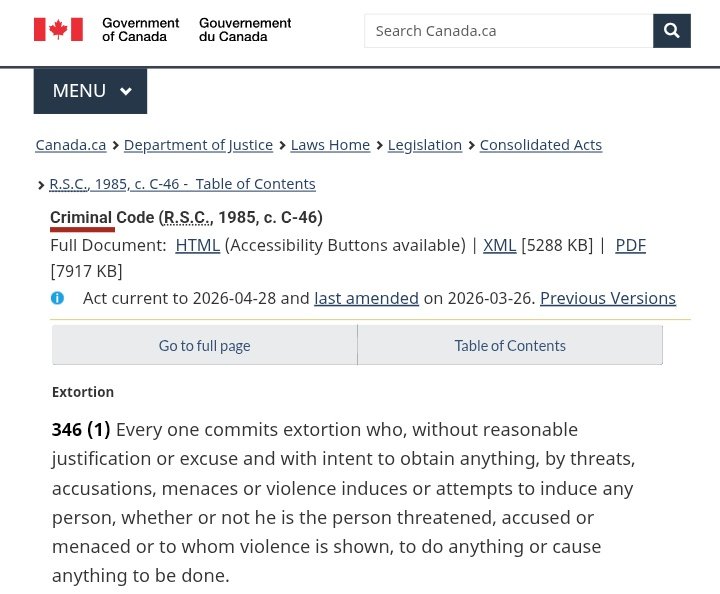 newscoreca's tweet photo. Brookfield's silent PARTNER Mark Carney threatening @RCMP HQ jobs if they commence any investigation of him for: influence peddling, bribery of judicial officers, fraud on the government and/or secret commissions constitutes criminal offence of extortion. #cdnpoli https://t.co/vncxxWgH6o