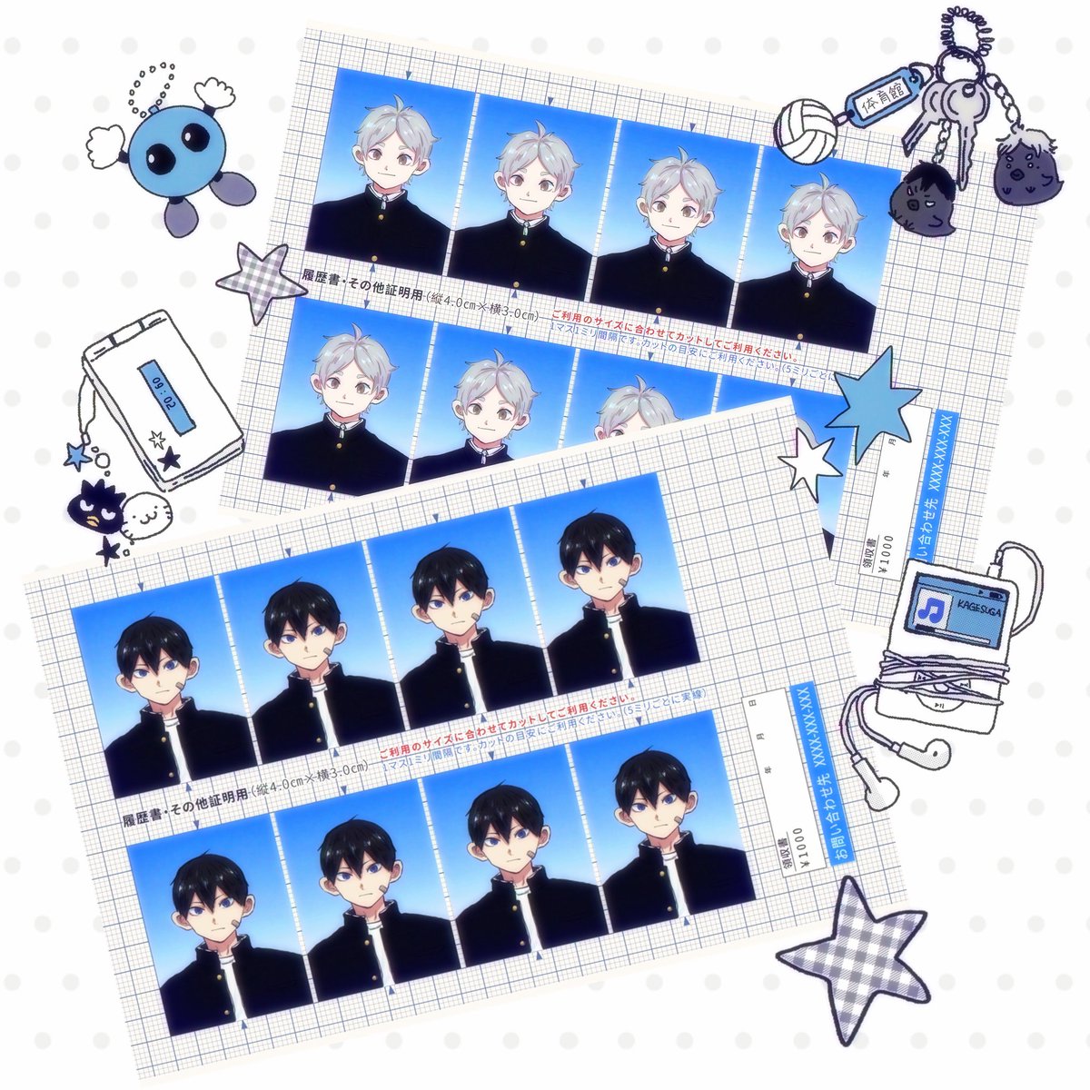 xd_maruko's tweet photo. 影菅

🙂‍↔️小丸什么时候能放弃画给影山贴创可贴啊！！！🩹 https://t.co/2e0aUQmoEz