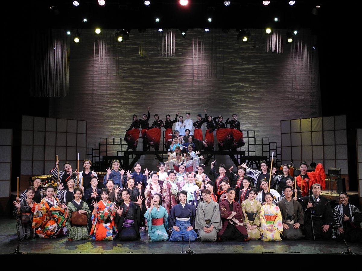 Senzoku_MUSICAL's tweet photo. 【終演報告！】
5月30日、5月31日に前田ホールにて行われました、邦楽ミュージカル「夏花火♡恋名残」全2公演が無事終演いたしました！
ご来場並びにお心添えをいただきました皆様、誠にありがとうございました。

引き続きミュージカルコースをよろしくお願いいたします！ https://t.co/EYkV9TJSJG