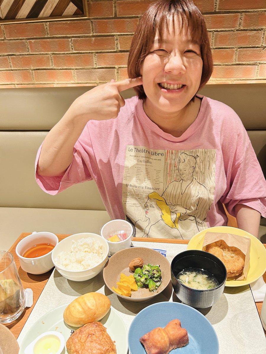 ams_kn_'s tweet photo. 朝食ビュッフェに行きました https://t.co/O4SZ4Aigk5