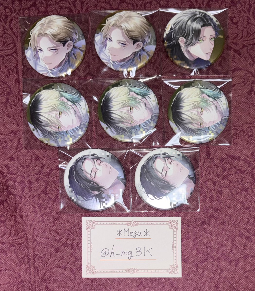 交換】ブレイクマイケース ブレマイ 2nd Anniversary 2周年 缶バッジ
