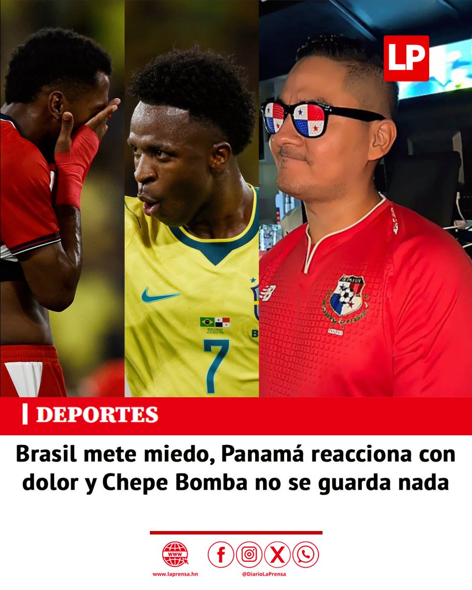 DiarioLaPrensa's tweet photo. Goleada de escándalo: Brasil pasa por encima de Panamá y estallan las reacciones.

https://t.co/HsubsBDtR2 https://t.co/FlPKyHDDnk