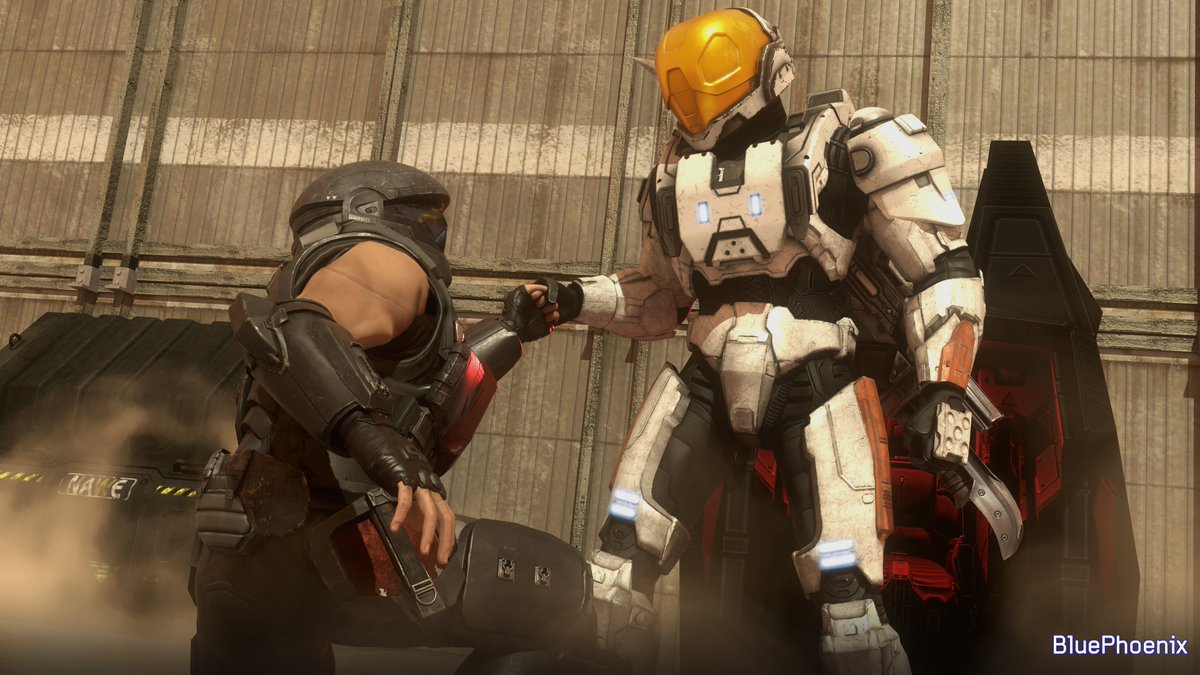benoski73's tweet photo. 'Siccing 'Em'
My take on the Red vs Blue scene where Agent Maine gets revenge and kills the insurrectionist who shot him in the larynx and made him a mute.
All likes and RTs are appreciated!
#Halo #HaloSpotlight #Blender #RedVsBlue #RvB https://t.co/MV0DbwFFkD