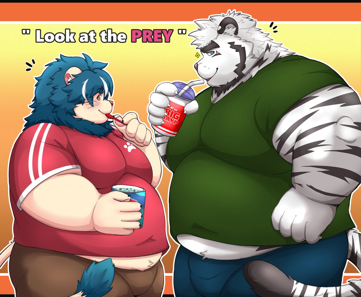 KemonoFluffy's tweet photo. 🐾Chubby Predators side eye🍖 https://t.co/8KzRATVcaT