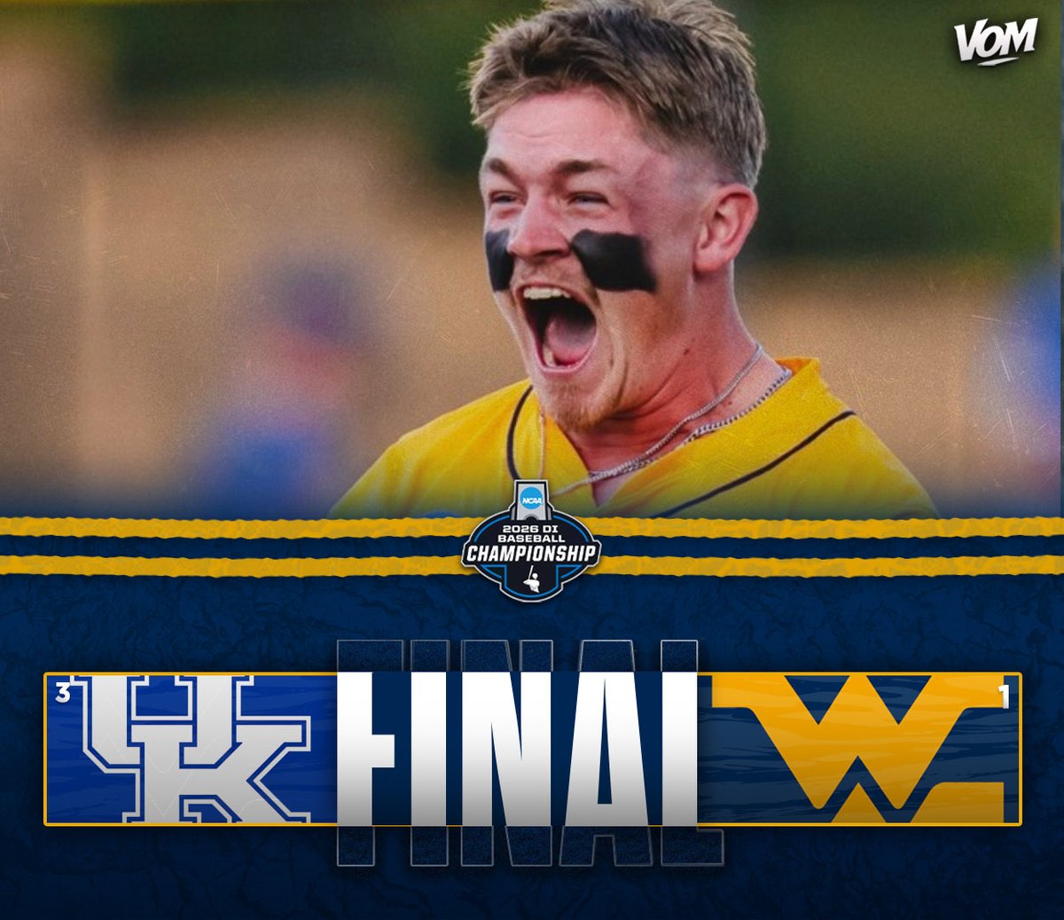 voicemorgantown's tweet photo. CUE COUNTRY ROADS! #WVU storms back to beat Kentucky 11-9 and to advance to the Morgantown Regional Championship! https://t.co/wmkZwu3ea2
