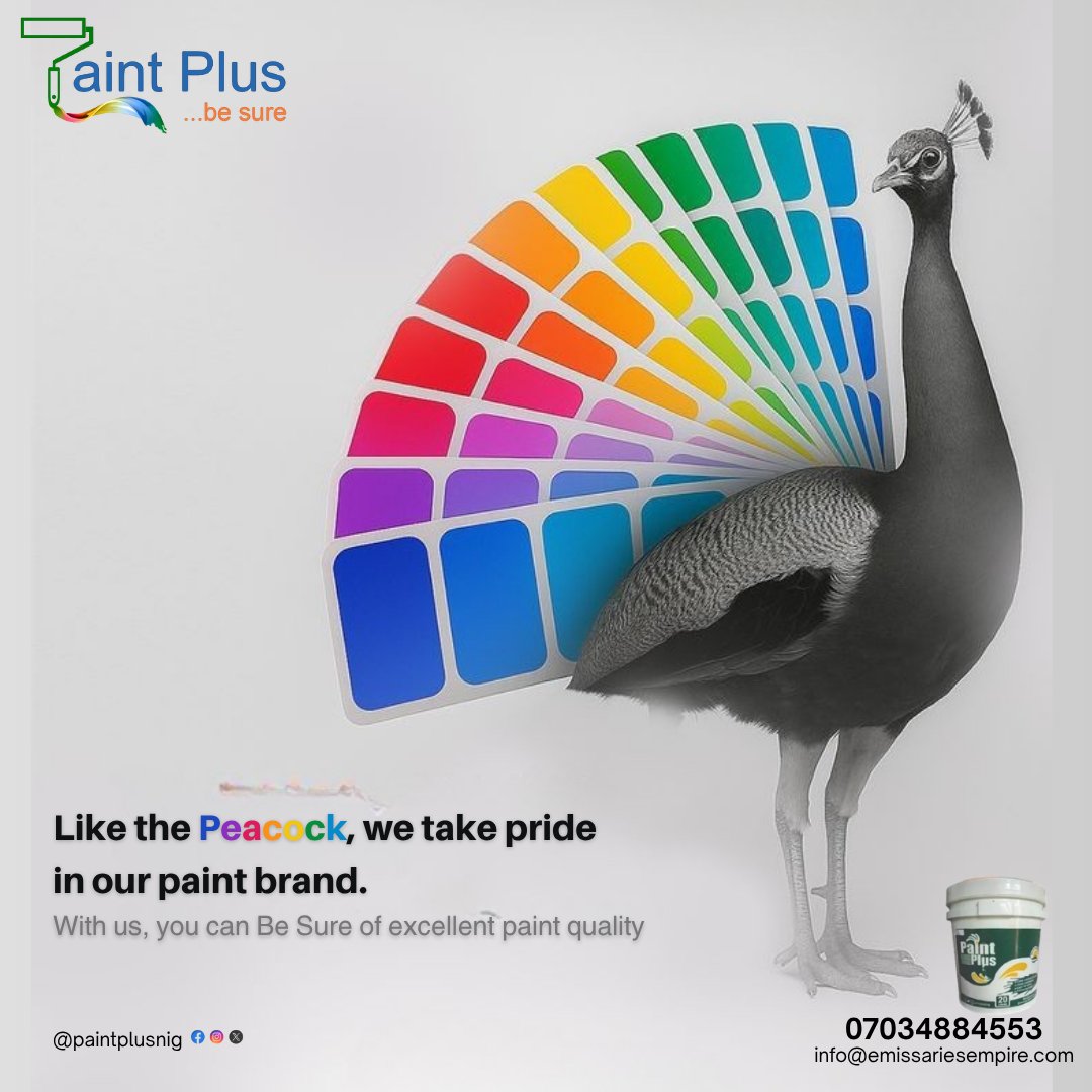 paintplusnig's tweet photo. We are committed to delivering exceptional quality in our paint manufacturing, delivery, and application processes. Contact us today to experience the difference for yourself. https://t.co/7uYOpc4Rkr