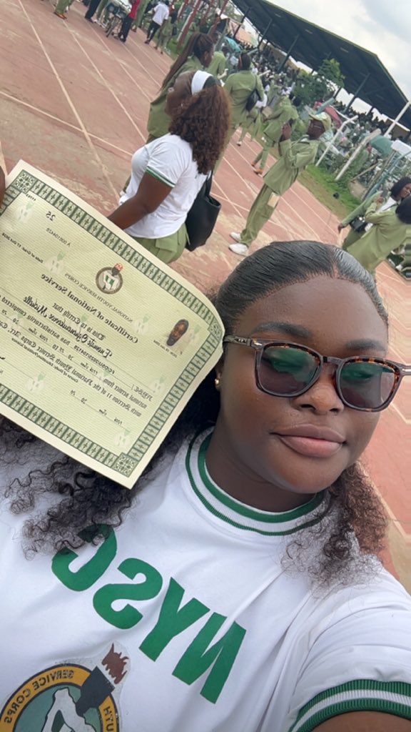 _emichellep's tweet photo. Batch A Stream 2 2025
NYSC TITAN🤍✨ https://t.co/bSjLqTDb3A