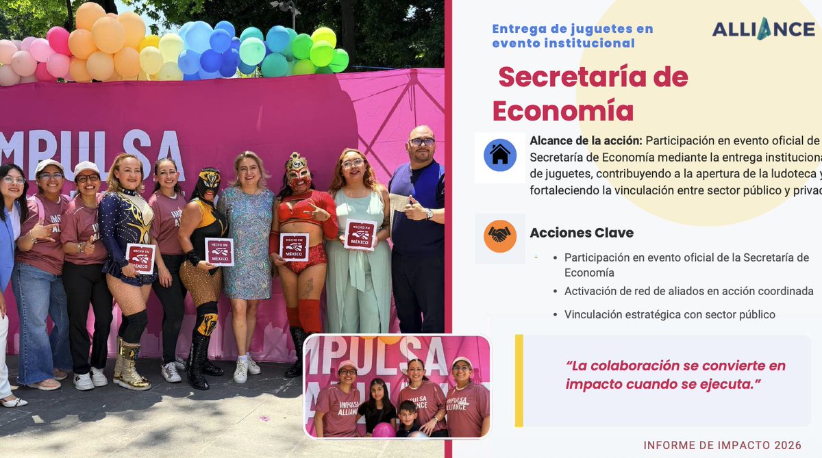 enmerka's tweet photo. Lo que más me sorprendió de Impulsa

No fue la cantidad de juguetes.

Fue la cantidad de personas que decidieron involucrarse.

Empresarias. Funcionarias. Voluntarias. Aliados estratégicos.
Personas que entendieron que el liderazgo no se mide por los cargos que ocupamos.
Se mide por el impacto que dejamos.
Y eso vale mucho más que cualquier discurso.
#ImpulsaAlliance