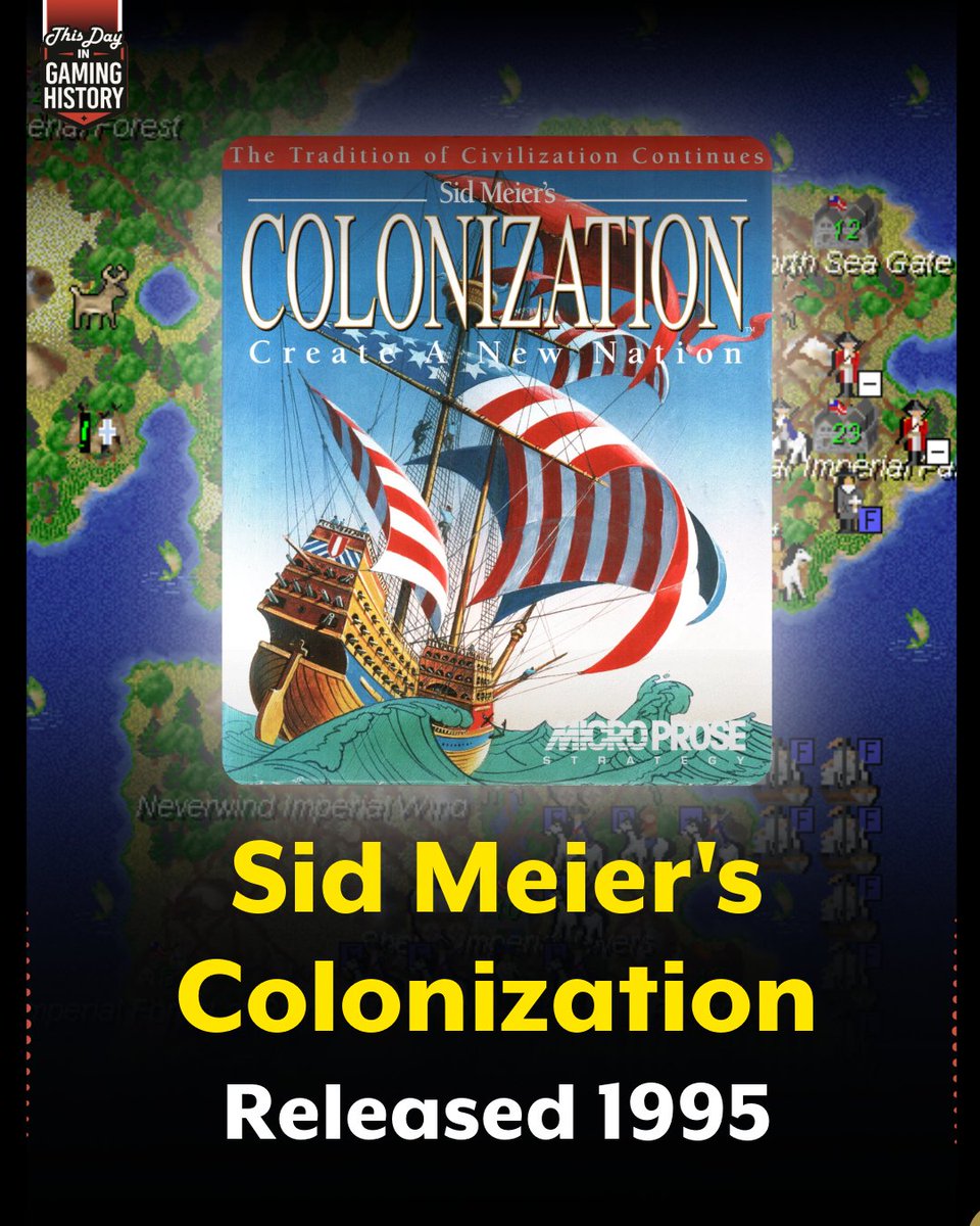 Sid Meier's Colonization Turns 31! 🎮🔥 MicroProse's Civ spin-off