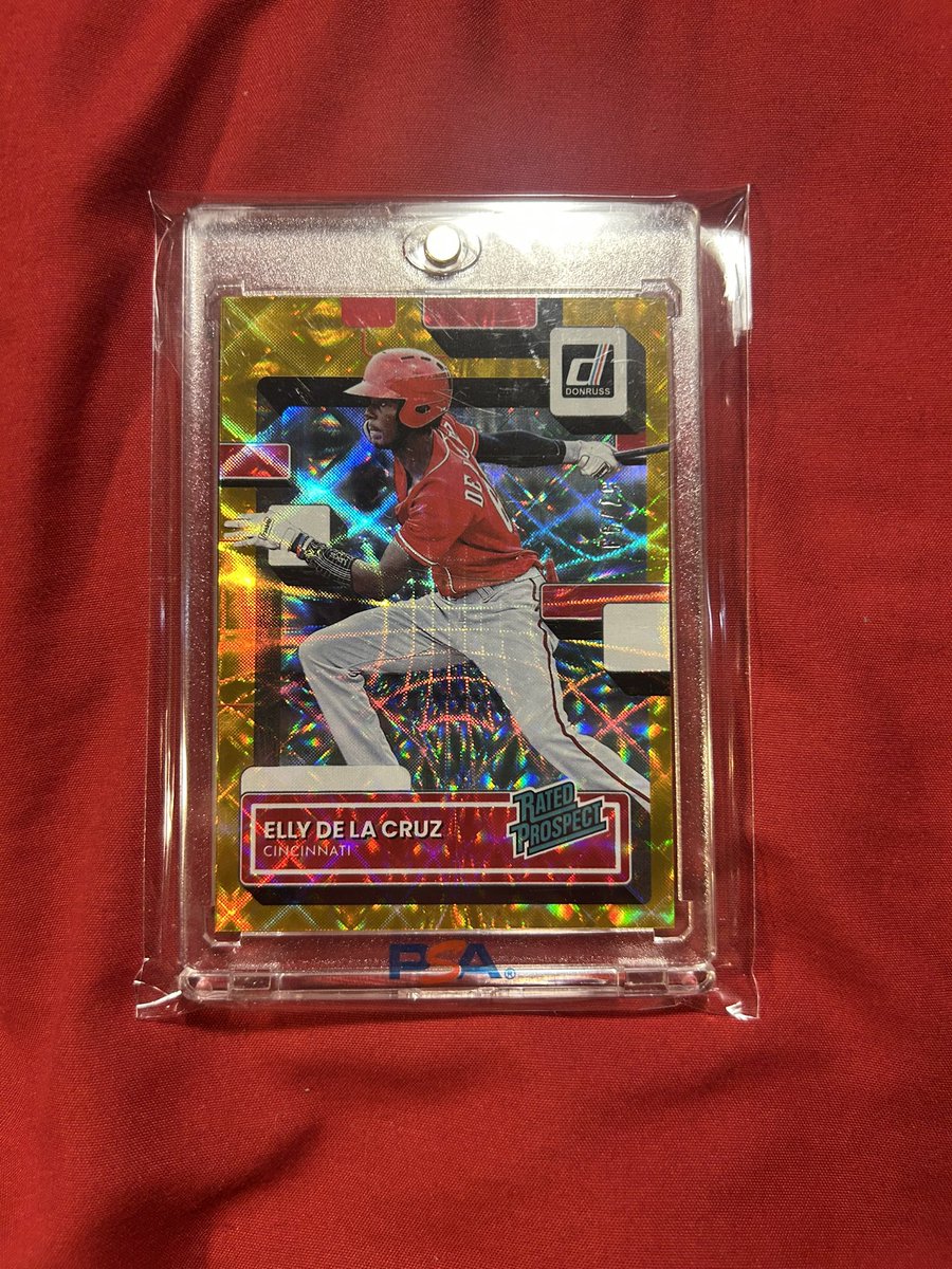 BMM_Cards's tweet photo. Elly De La Cruz Donruss Rated Prospect
/99 

$45 BMWT https://t.co/DE5PgAPxeK