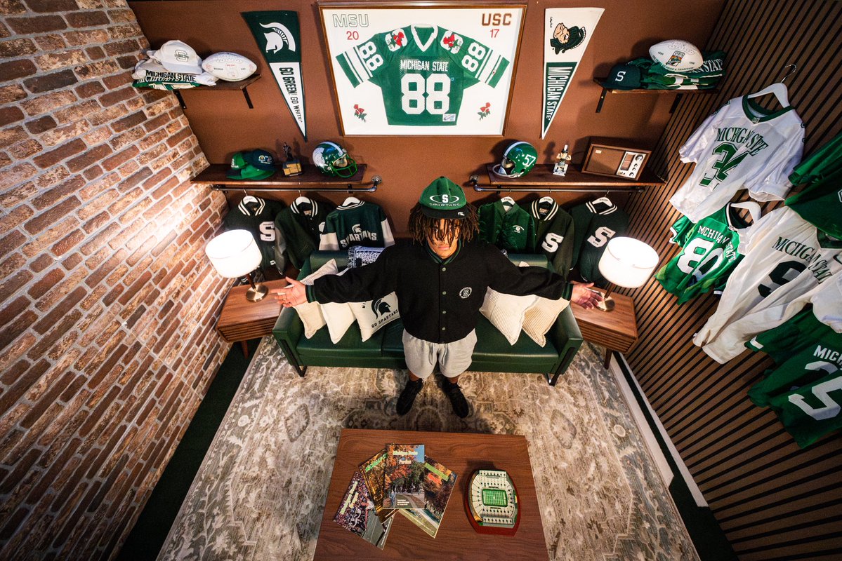 KaydenBattle's tweet photo. Thank you @MSU_Football for having me this weekend! Had a great time! #GoGreen🟢⚪️ 
@coachfitz51 @JoeS_Rossi @PoteatCoach @MalikGill5  @CoachReid99 @Shepp42 @CoachTreSAVAGE @DbCoachJulian @I_Am_OD3 @benjaminwolk @C_Robinson247 @ryanobleness @MSUFBRecruiting https://t.co/kz5bPl4aae