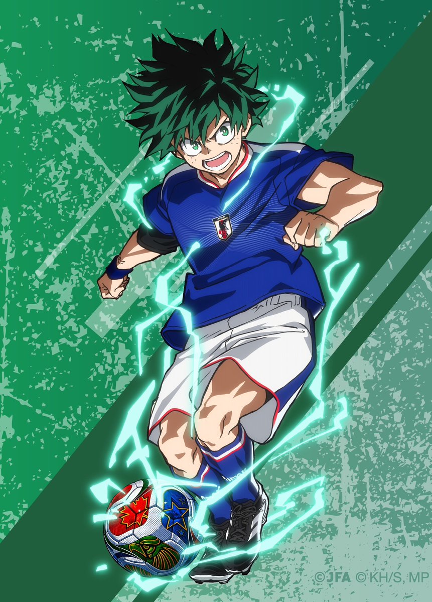 YHimeragi41766's tweet photo. DEKU THE SOCCER PLAYER 😍 https://t.co/SSwfVu0mm9