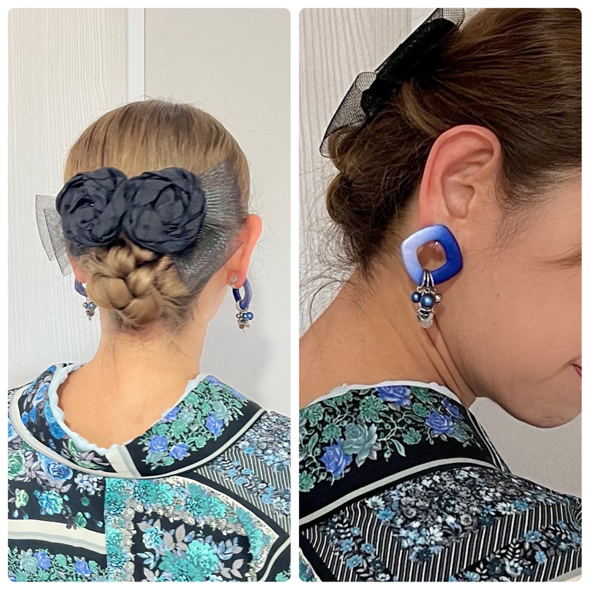 MeGamba12's tweet photo. 5月なのにこの暑さなのでセオ解禁

華やかスカーフローズに
清楚なコルセット風の帯
ヘドレは着物と薔薇つながり
小物と草履は青で統一して爽やかに💙

着物･草履 @furifufurifu 
帯 @MIKISAKURA11 
半衿･帯揚げ @tsubaki_an 
ヘドレ @latelierbonbon 

 https://t.co/vNVtnInHUX

 #きものレシピ https://t.co/5DdhE1wA70