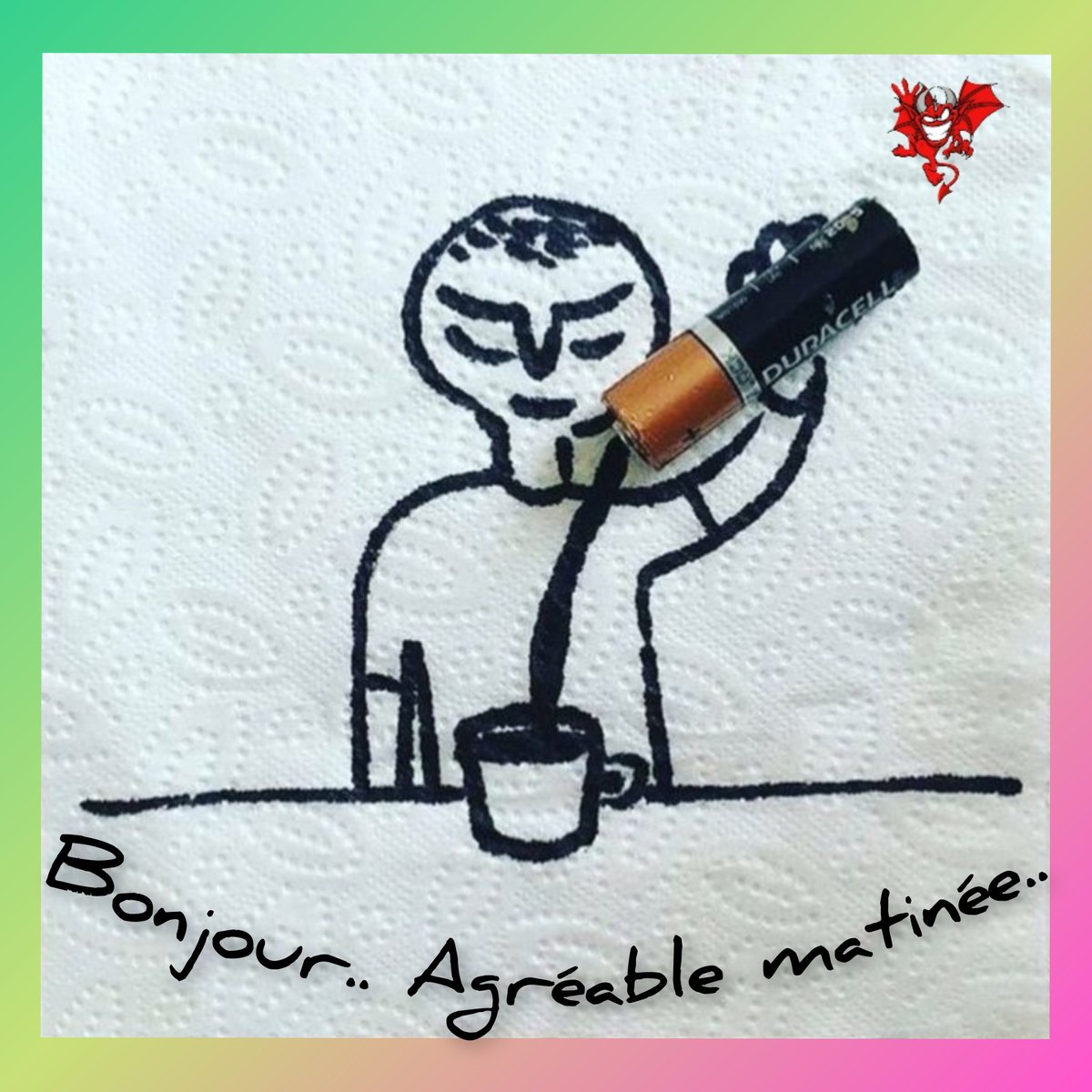 nounoours's tweet photo. Yeepp...
#bonjour #chuguenin #goodmorning #buongiorno #matins #cafe #matin #humeurpositif #humeur #positif #bonnehumeur #design https://t.co/5CZhBMfVnS