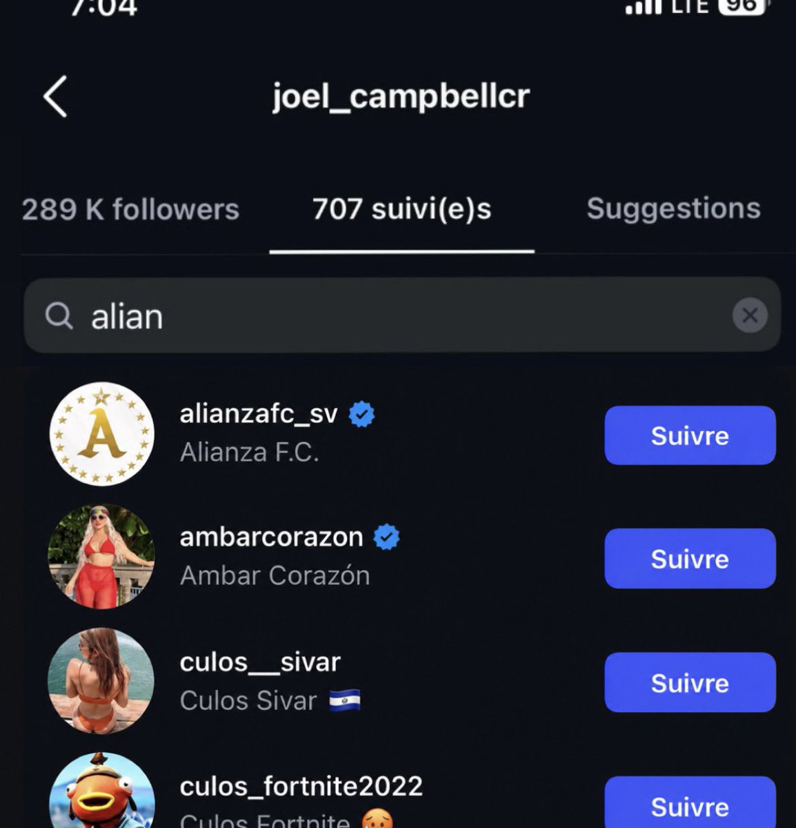 rodrigodCDA's tweet photo. 💣🚨 Joel Campbell ha comenzado a seguir a Alianza FC en Instagram 😱 💣🚨 https://t.co/bhuLdBLvJi