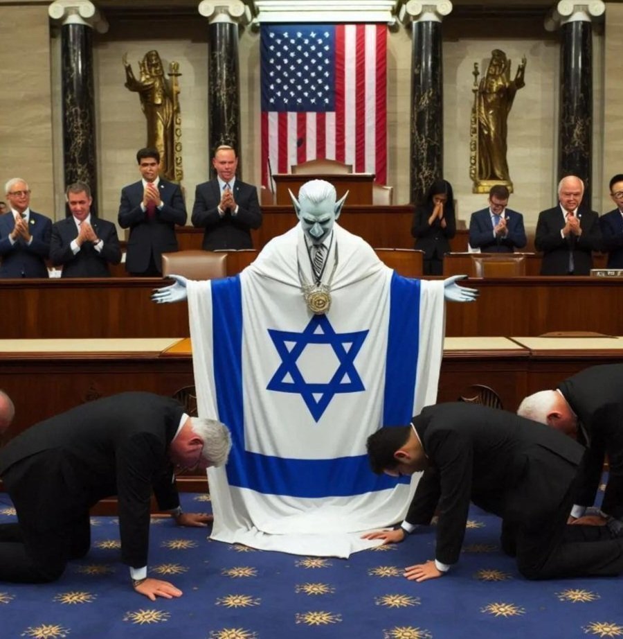 antomadra's tweet photo. @EthanLevins2 Why?

Because zionist genocidal regime has owned the US governments for many, many years. Repugs and Dems alike. https://t.co/1b6IxhqxZY
