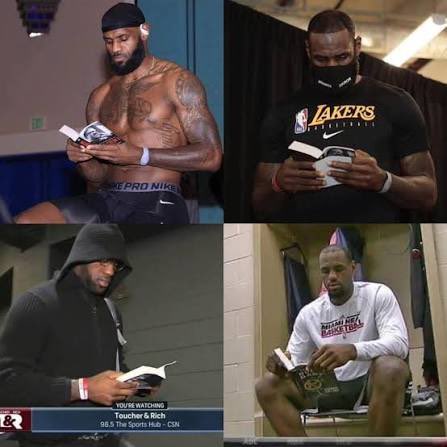 FlashGordon2433's tweet photo. Saw a dude very much performative reading a book at a park and he was clearly on the first chapter of this book. 

He basically Bron https://t.co/1UC1Sl8h9c