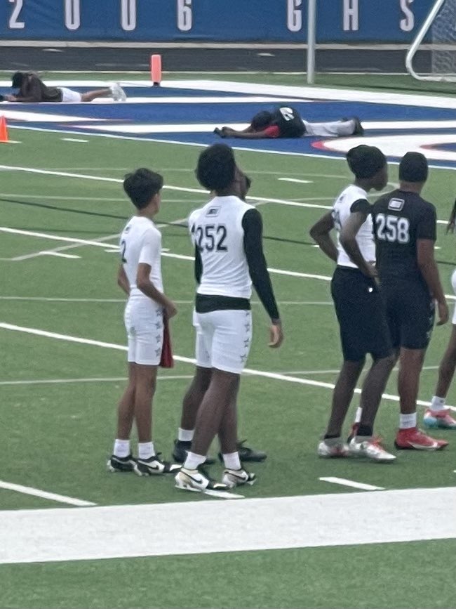 DillonHines01's tweet photo. Thank you to everyone at the All-American Exposure Camp for inviting me and giving me the opportunity to compete and showcase my skills. I’m grateful for the experience, coaching, and competition. Looking forward to continuing to work and improve. #AGTG #AllAmericanExposureCamp https://t.co/Qia62RhKmJ