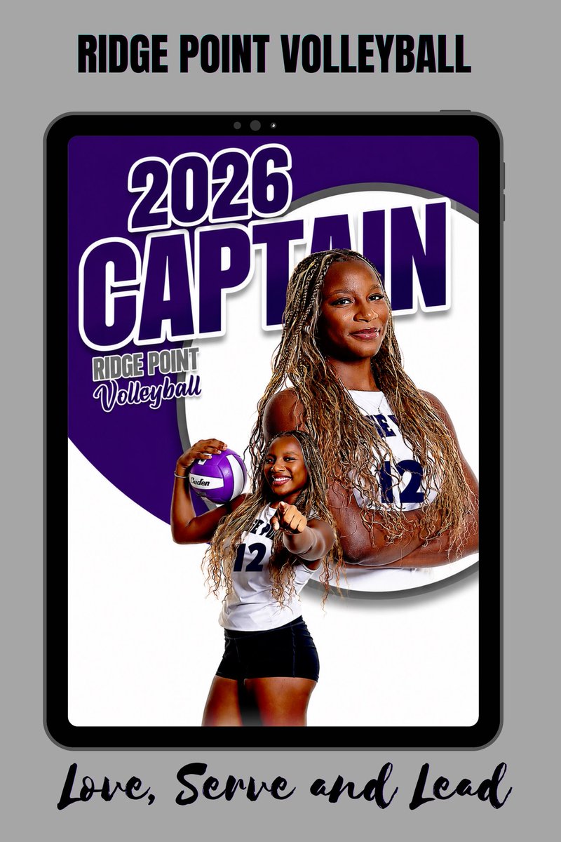 RPHS_Volleyball's tweet photo. 🐾🏐Meet Your 2026 🐾🏐
Panther Volleyball Captains! 

Congratulations to our 2026 Panther Volleyball Captains! Chosen to lead a program built on being Selfless, Committed, and Competitive, these athletes have earned the opportunity to serve their teammates, represent our culture, and set the standard for Panther Volleyball every day.

We are excited to watch them lead with purpose, inspire those around them, and continue building on the tradition and excellence of Panther Volleyball. 💜🖤

#PantherVolleyball #2026Captains #Believe