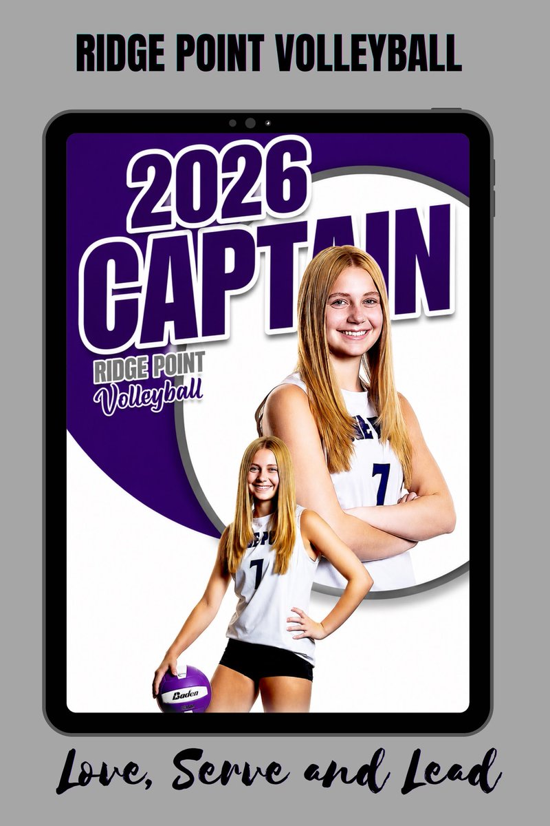 RPHS_Volleyball's tweet photo. 🐾🏐Meet Your 2026 🐾🏐
Panther Volleyball Captains! 

Congratulations to our 2026 Panther Volleyball Captains! Chosen to lead a program built on being Selfless, Committed, and Competitive, these athletes have earned the opportunity to serve their teammates, represent our culture, and set the standard for Panther Volleyball every day.

We are excited to watch them lead with purpose, inspire those around them, and continue building on the tradition and excellence of Panther Volleyball. 💜🖤

#PantherVolleyball #2026Captains #Believe