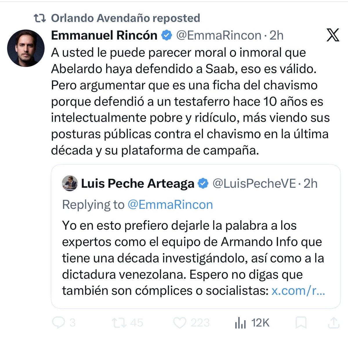 st4rs87's tweet photo. @victoramaya @m_betancourtm Que continue el algoritmo https://t.co/t4AomsyZvf