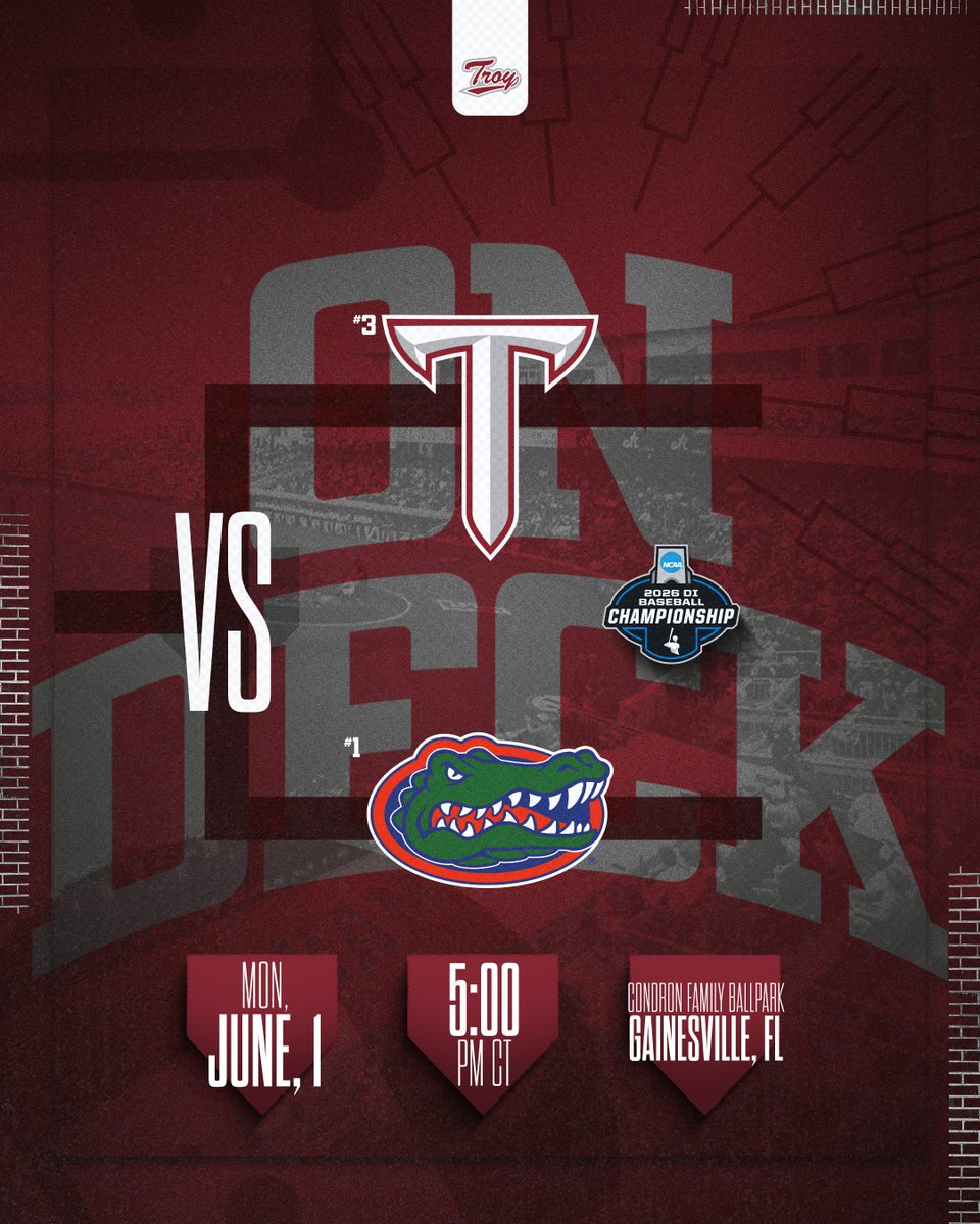 TroyTrojansBSB's tweet photo. June Baseball coming right up!

#WTD | #OneTROY⚔️⚾️ https://t.co/yoU9Egy5UV