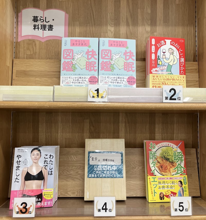 junkuike_jitsu's tweet photo. 【今週の暮らし・料理書ランキング】

1位『「やること多すぎ世代」の快眠図鑑』(小学館クリエイティブ) 
2位『決定版　お酒のおいしい選びかた』(朝日新聞出版)
3位『わたしはこれでやせました』(ダイヤモンド社) 
4位『霊学』(国書刊行会)
5位『ひとさじで変わる瞬食お酢ダイエット』(KADOKAWA) https://t.co/tx926uMlUl