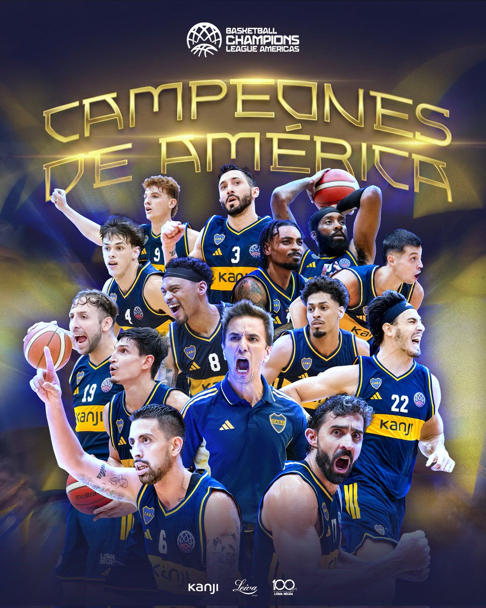 BocaEsquel's tweet photo. No se pudo llegar a la final para buscar el Tri Campeonato de la Liga pero sin dudas que se dejó todo y se cumplió el gran objetivo del año con el Título Continental. A seguir apostando por @BasquetBocaJrs y  tantas otras disciplinas que nos hacen sentir orgullosos como Bosteros! https://t.co/syIDKdKLQw