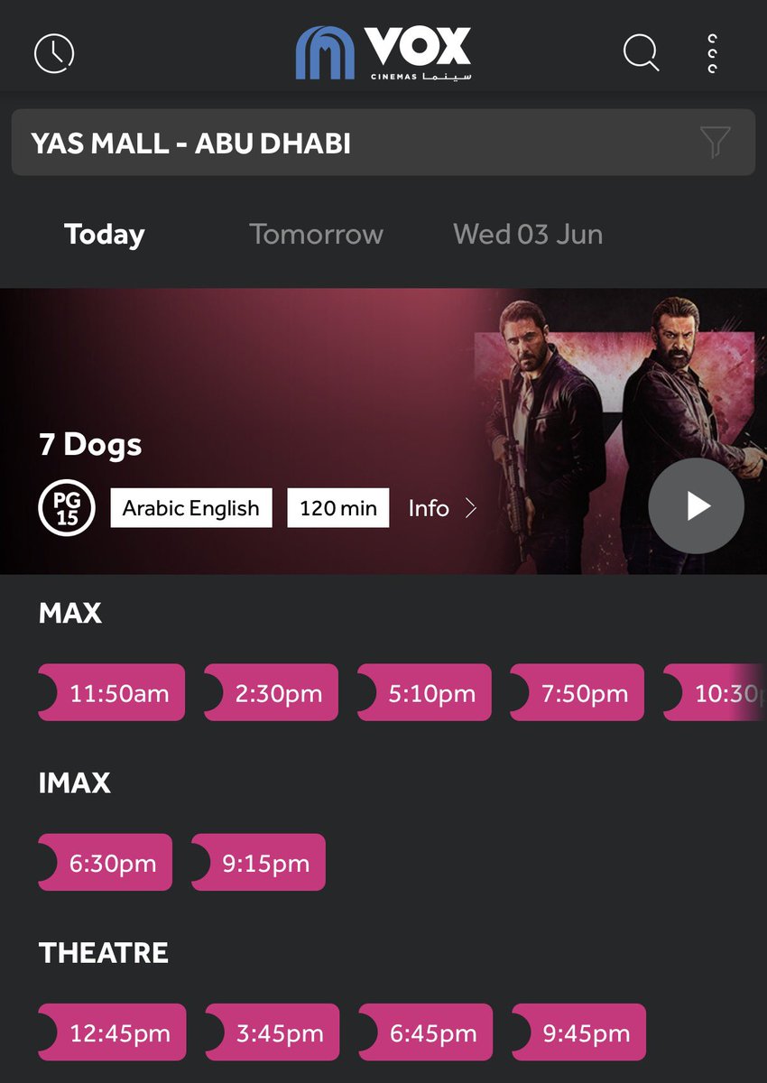Talal_AD's tweet photo. جاري الحجز بعد المدح الي سمعته  #7Dogs 🎬 https://t.co/cdUmOxz6Qo