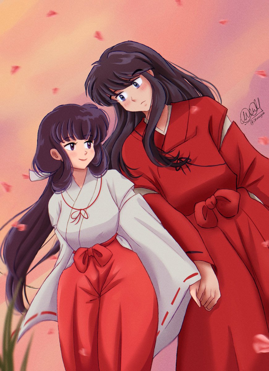 Ohmagaby's tweet photo. A world where we no longer fight and are free to love each other💖

#Inukyo #Inukik #犬桔 https://t.co/WRStx94byi