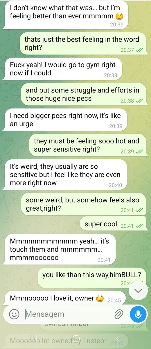 Nimaka9's tweet photo. From a currently boy to a full formed himBULL. The treatment was defiently the right answer for him, and now he is complete focused into develop of his muscules. All for being well drained at the end of everyday. He is full owned by Doctor now.
No more thoughts,name or faces https://t.co/Zdsem1glrD
