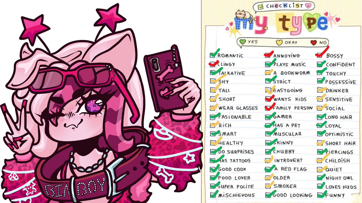 squppyvt's tweet photo. I like boys and tomboys who either also are down to do silly things with me or who are stricter or more mature and will put me in my place when I act like a brat. Maybe I like a bit of a red flag too. Toxic yaoi anyone? https://t.co/s5eJN2qxbs