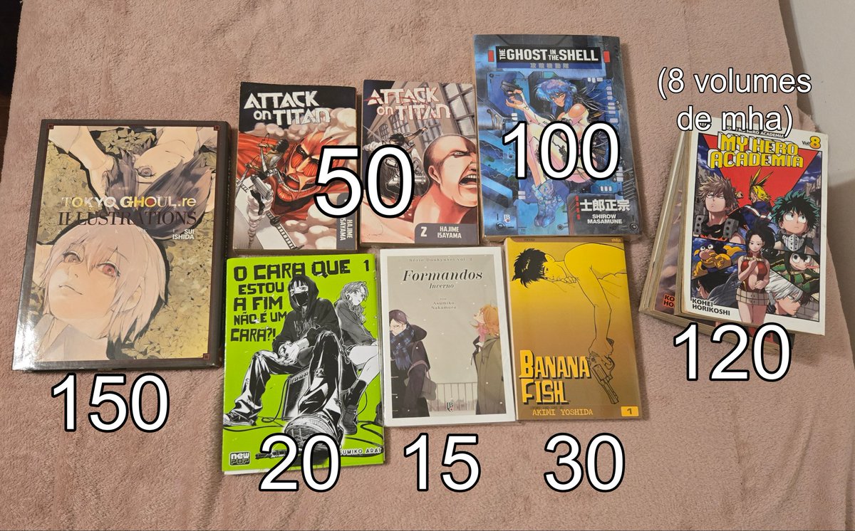 uribabycat's tweet photo. 📚 VENDA / VENDO / DESAPEGO DE MANGÁS !!

📷 envio fotos e vídeos com mais detalhes na dm
🚚 valores na imagem com frete a calcular. posso fazer uber flash se morar no rio de janeiro
🏷 lista dos mangás na thread https://t.co/ctSmTgGS1z