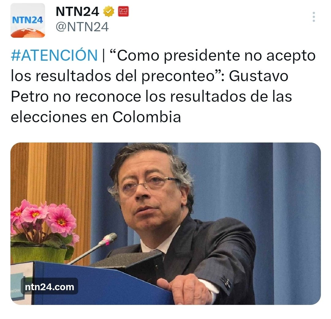 CarlosPenard's tweet photo. Expresamos nuestras felicitaciones a nuestro compañero de lucha por los valores conservadores de nuestra América Latina, don Abelardo de la Espriella y rechazamos las declaraciones antidemocráticas del presidente de Colombia Gustavo Petro. La comunidad internacional atenta. https://t.co/s7X0YPOVeV