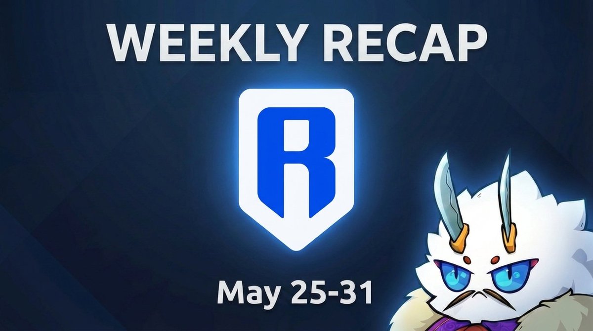 MukeGaming's tweet photo. .@Ronin_Network had a stacked week. 

The Beacon launched Season 1 with a huge BCN pool, Cambria patched its Dungeons, Kojin ran a competitive playtest, and Axie lined up a packed June. 

Here's everything that happened 🧵⤵️ https://t.co/5z4Wmft2ZE