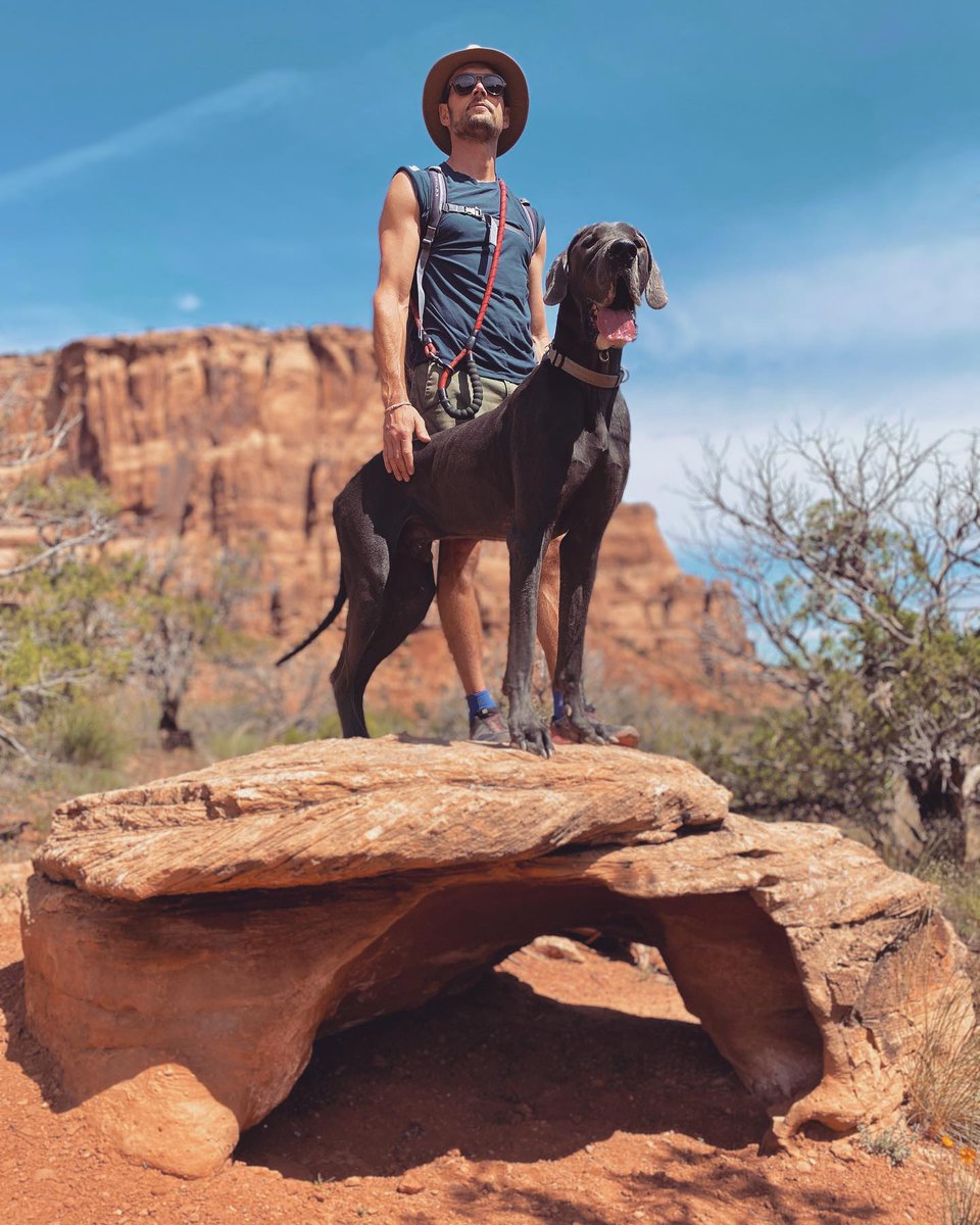 VisitGJ's tweet photo. Summers with your bestie. 🐾 Adventure is endless around Grand Junction. See you this summer. #sharegj #colorado150

P: @ribbitandco https://t.co/o2U9mNNqhW
