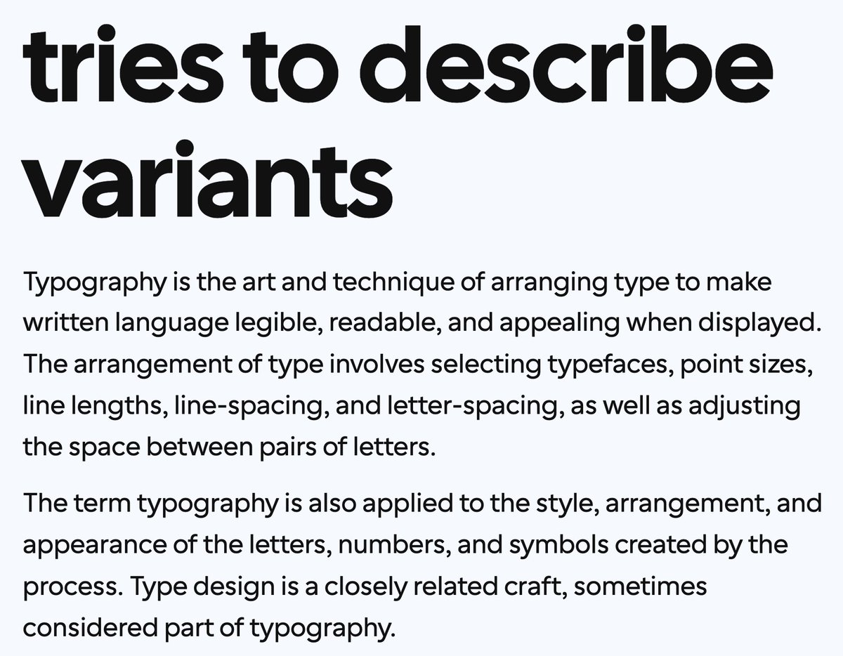 MarkFonts's tweet photo. This is because the quieter, default designs, Cal Sans UI and Cal Sans UI Text, play the background support role. https://t.co/xnKNMNsEiN