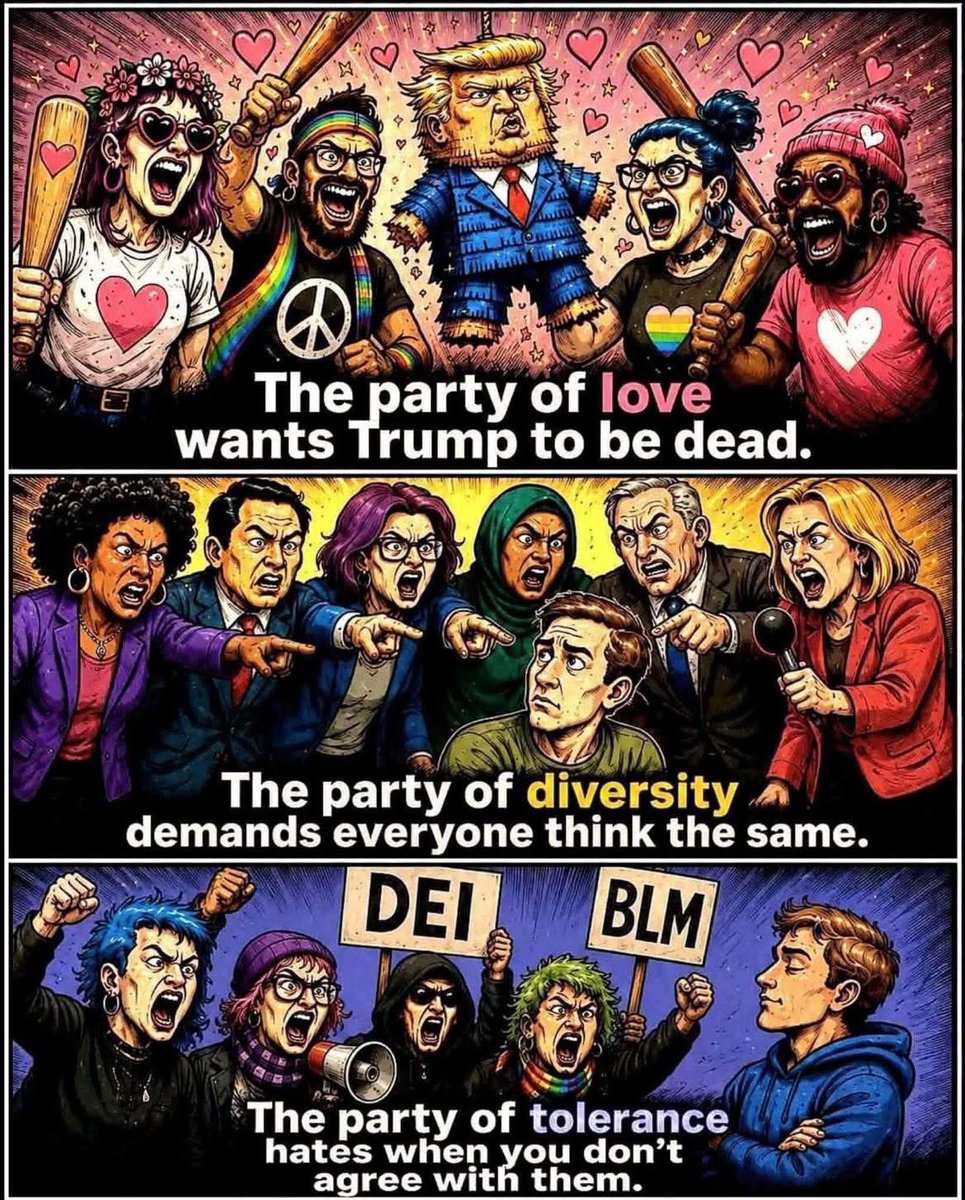 AmericanMama's tweet photo. This is the most accurate meme about the Democrat party. https://t.co/q51Xp6hXZM