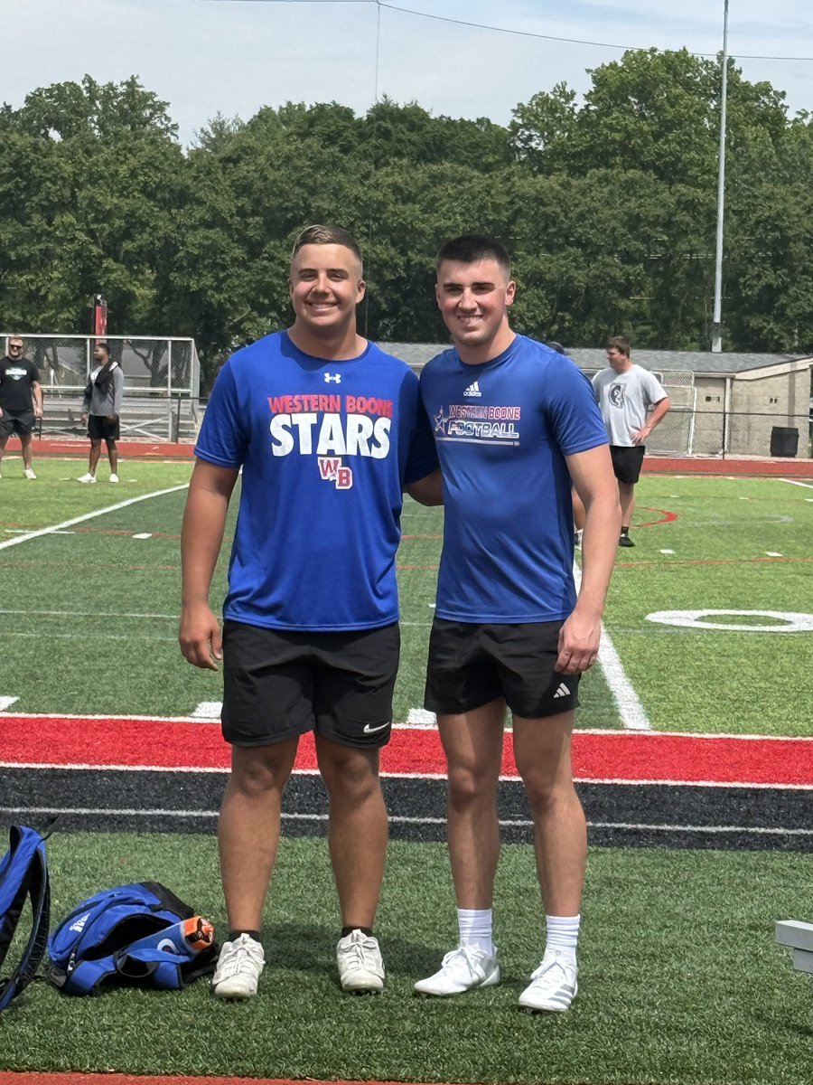 SamRausch2028's tweet photo. Great day to be back on the field again. Thank you @CoachScheib for a great SOS College Showcase. 
@WeBoFootball @WeboStrength https://t.co/2F4Ht3jW8c
